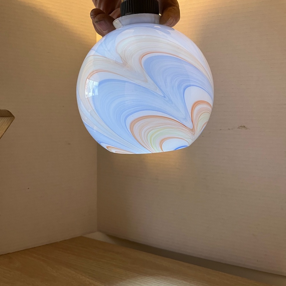 Multi-Colored Glass Shade - Picture 5 of 6